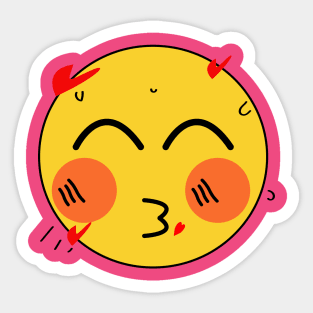 emoji kiss Sticker